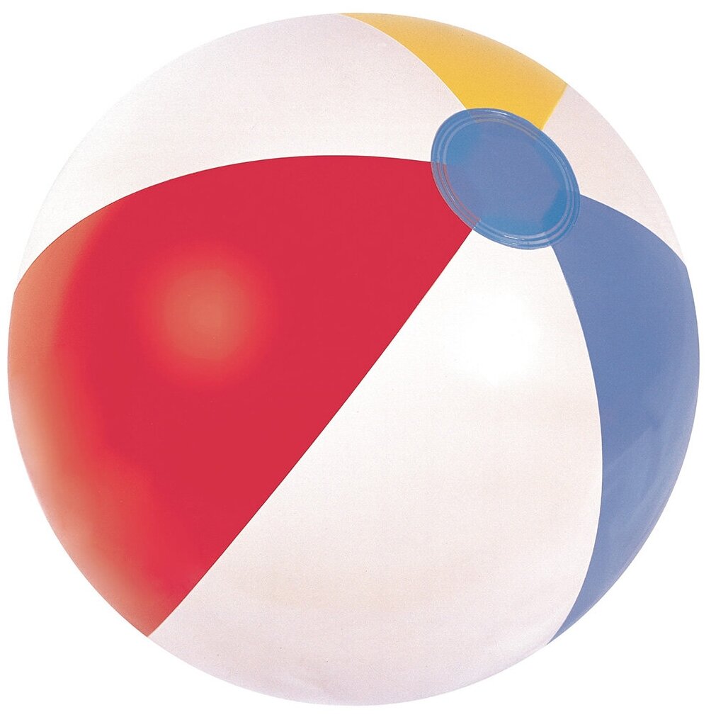 Мяч надувной Bestway Разноцветные полосы 31021, 51 см
