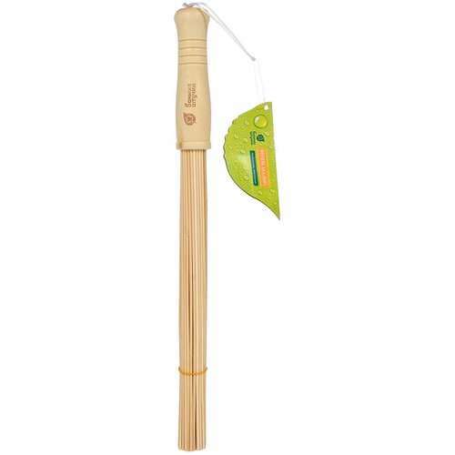 Веник массажный бамбуковый малый Банные штучки 40149 веник массажный бамбуковый банные штучки 20