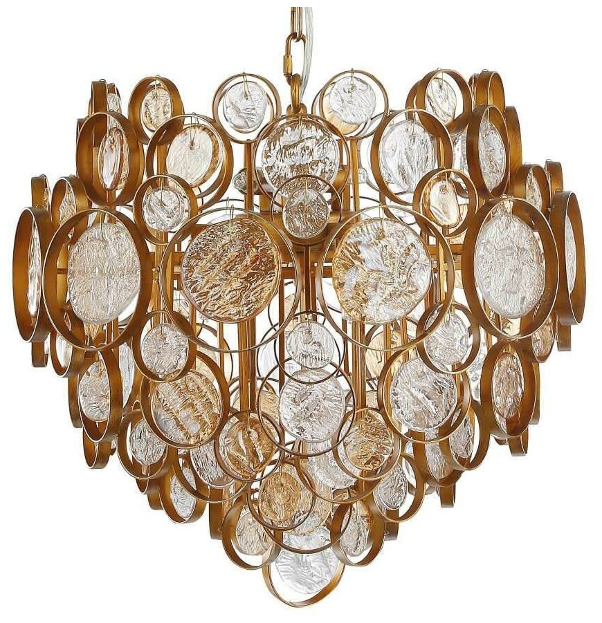 Crystal Lux Подвесной светильник Crystal Lux Deseo SP6 D460 Gold