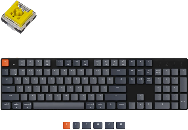 Keychron K5SE Full Size RGB Banana Switch