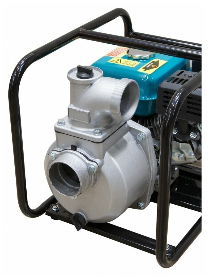 Мотопомпа бензиновая ECO WP-1204C (для слабозагрязненной воды, 4,9 кВт, 1200 л/мин, 3") (WP-1204C) - фотография № 6