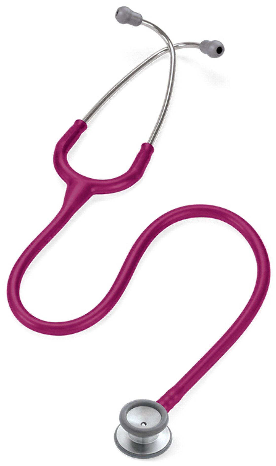 Стетоскоп Littmann Classic II Pediatric Малиновый и сталь, педиатрический, двухсторонний, медицинский