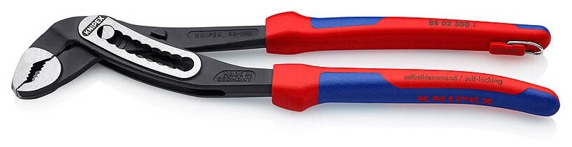 Клещи переставные KNIPEX ALLIGATOR 70 мм (2 3/4") под ключ 60 мм L-300 мм KN-8802300T