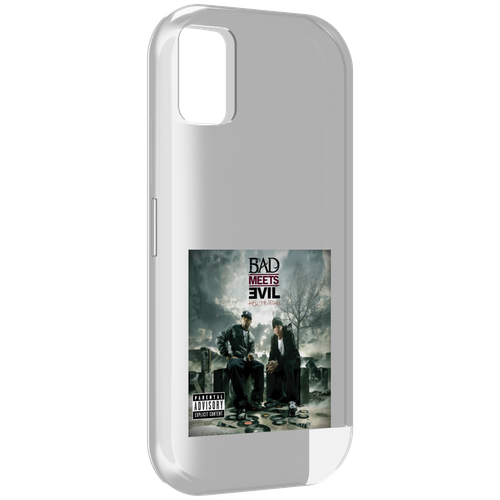 Чехол MyPads Eminem BAD MEETS EVIL – HELL THE SEQUEL для UMIDIGI A11 задняя-панель-накладка-бампер чехол mypads eminem bad meets evil – hell the sequel для infinix hot 20i задняя панель накладка бампер