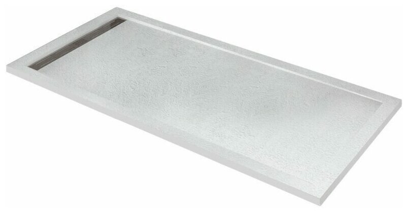 Душевой поддон из искусственного мрамора Cezares 160x80 TRAY-AS-AH-160/80-30-W белый