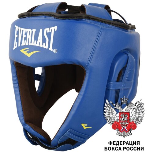 Шлем боксерский Amateur Competition PU синий - Everlast - Синий - M