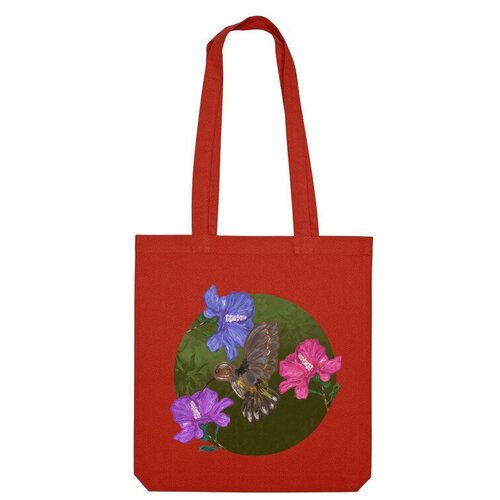 фото Сумка шоппер us basic, красный