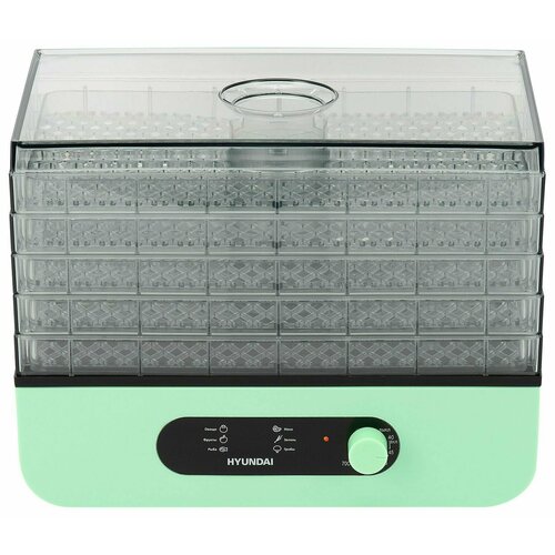 Сушка для фруктов и овощей Hyundai HYDF-5032 5под 400Вт мятный 304800₽