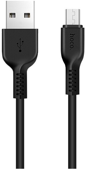 Кабель USB MicroUSB Hoco X20 (2 метра) черный