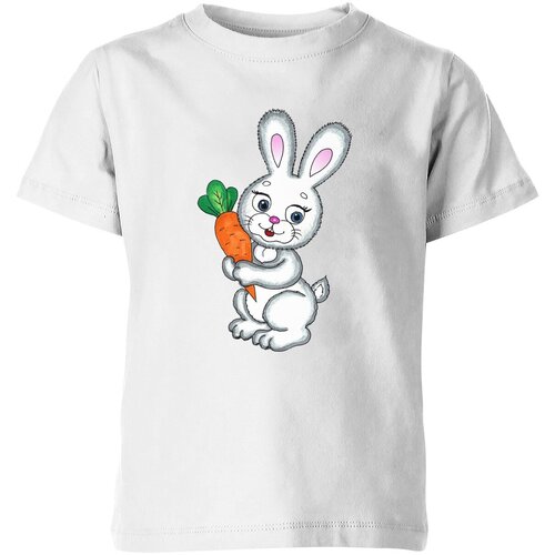 Футболка Us Basic, размер 12, белый сумка детская wonne traum зайка девочка с морковкой