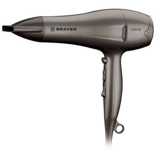 Фен для волос 2200 Вт 2 cкорости BRAYER BR3006