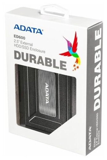 Корпус для HDD/SSD ADATA AED600-U31-CBK