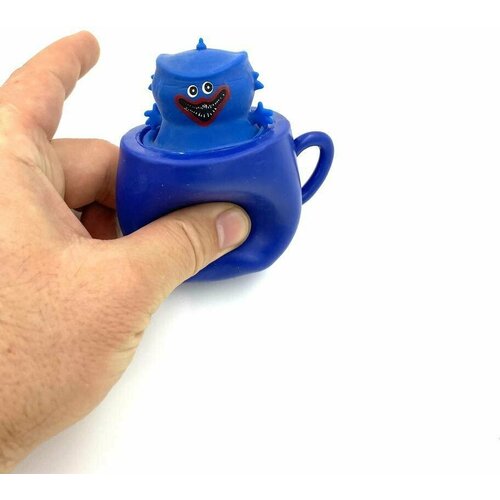Хагги Вагги в кружке антистресс игрушка. фуфлик в кружке голубой антистресс детская игрушка
