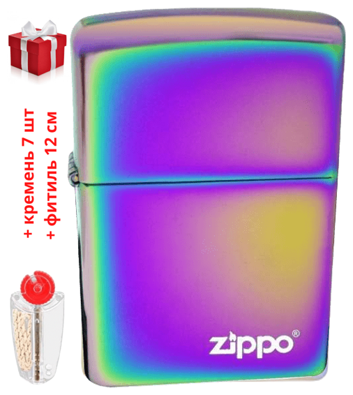 Оригинальная бензиновая зажигалка ZIPPO Spectrum 151 - фотография № 4