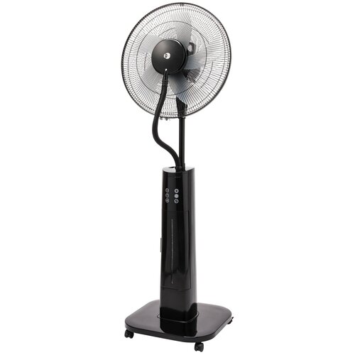 Вентилятор напольный Equation Milton 70 Вт D40 см с пультом управления и увлажнителем цвет черный 1029000₽