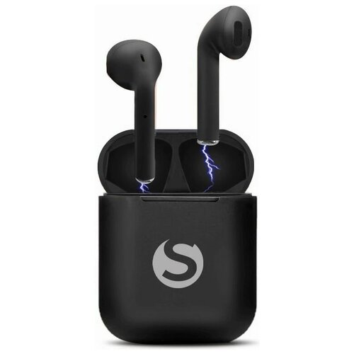 Гарнитура SUNWIND SW-WH201 Bluetooth вкладыши черный i10 162000₽
