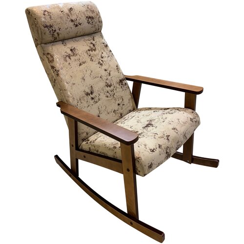 Кресло-качалка Вилора, Орех, флок 247-06