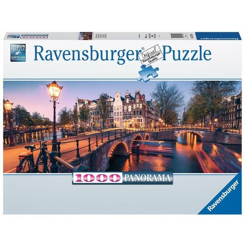 Пазл Ravensburger 1000 деталей: Вечер в Амстердаме