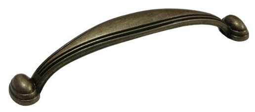 Ручка мебельная скоба K6210 96мм, старая бронза ( 4 шт. ) - фотография № 2