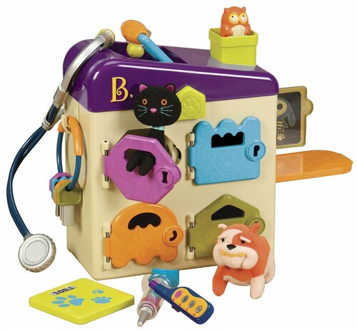 Сюжетно-ролевые игры Battat Игровой набор Ветеринарная клиника B. Toys (Battat)