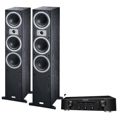 C напольной акустикой Marantz PM6007 + Magnat Tempus 77 Black