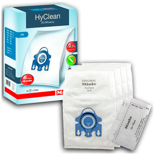 Мешки для пылесоса Miele GN HyClean 3D пылесборник