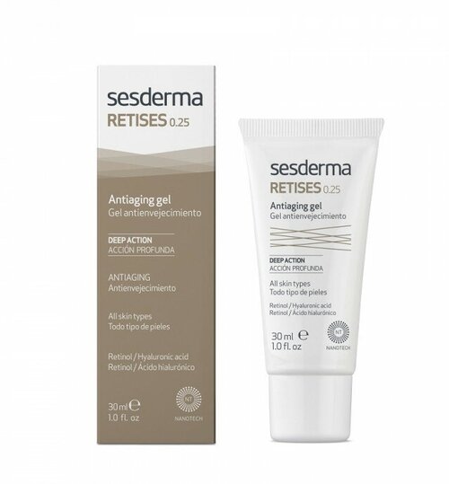 SesDerma Retises 0.25% Gel Омолаживающий гель для лица, 30 мл