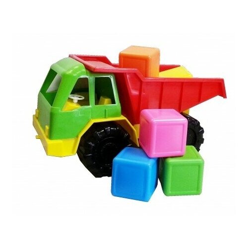 фото Авто грузовик + кубики кассон