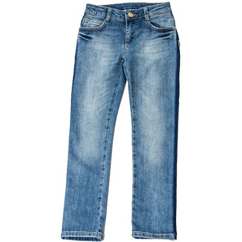 Джинсы Twinset Milano, размер 12, синий джинсы twinset milano размер 12 синий