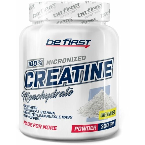 фото Креатин be first creatine powder 300 грамм без вкуса