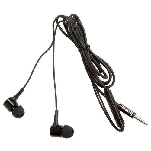 наушники HOCO m54 Pure music с микрофоном 35mm mini jack черный 50500₽