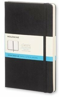 Блокнот "Classic Large", 240 стр, пунктир, черный