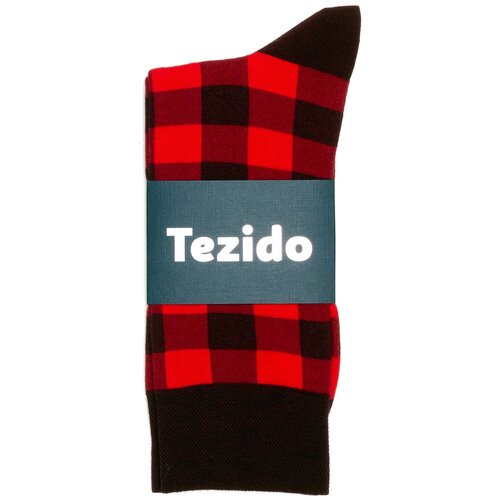 Носки Tezido, размер 41-46, красный