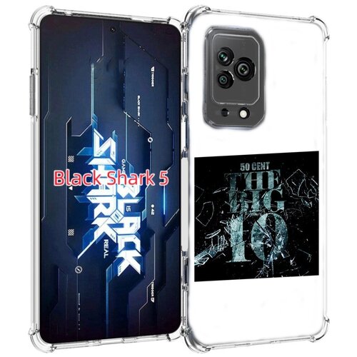 Чехол MyPads 50 Cent - The Big 10 для Xiaomi Black Shark 5 задняя-панель-накладка-бампер чехол mypads 50 cent the payback для xiaomi black shark 5 pro задняя панель накладка бампер