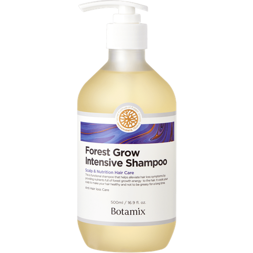 BOTAMIX Шампунь для волос интенсивный РОСТ Botamix Forest Grow Intensive Shampoo, 500 мл