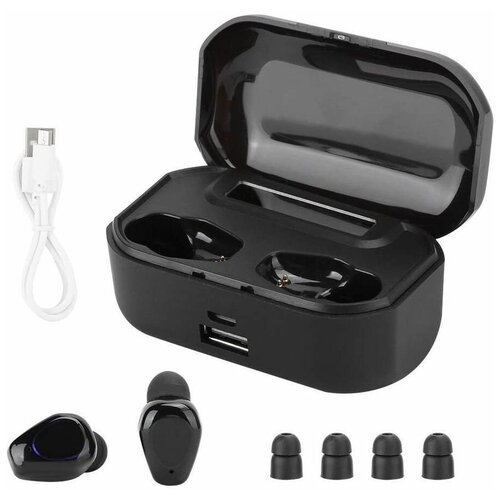 Беспроводные наушники MR-G20 TWS С POWER BANK черный 130000₽