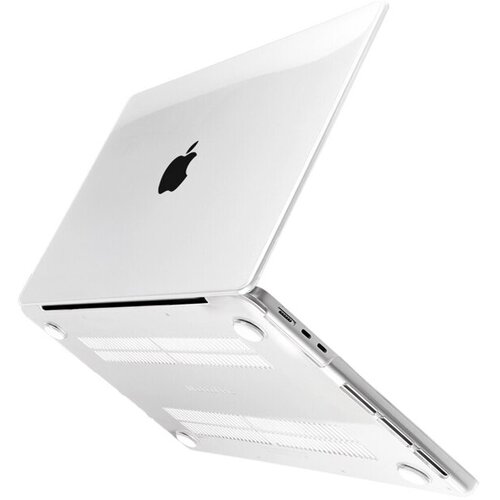 Чехол для MacBook Air 13.6 2022 2023 2024 M3 A3113 M2 A2681 Hard Shell Case прозрачный