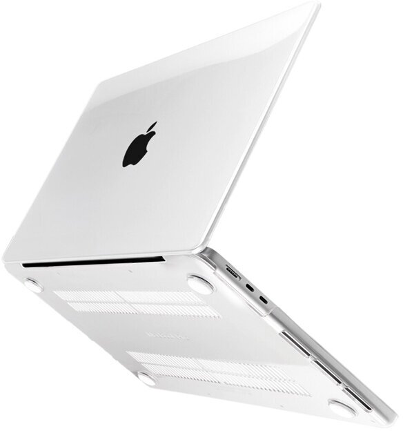 Чехол для MacBook Air 13.6 2022 2023 2024 M3 A3113 M2 A2681 Hard Shell Case прозрачный