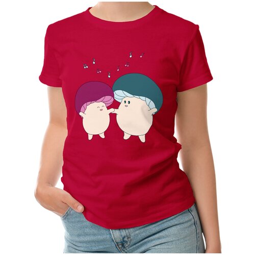 фото Футболка roly, размер s, красный