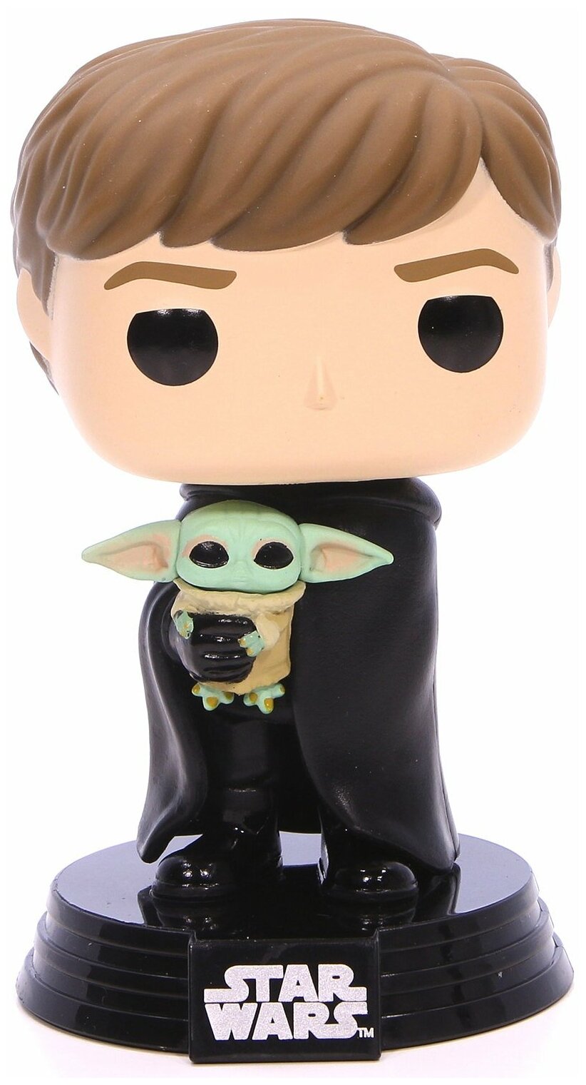 Фигурка Funko POP! Звёздные Войны: Люк Скайуокер с Грогу - фото №1
