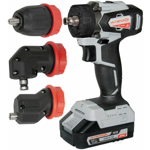 Аккумуляторная дрель-шуруповерт Комби Интерскол ДА-1318ВК 5752278 956900₽