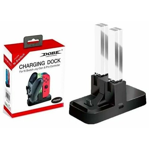 Зарядная станция для 4-х контроллеров Joy-Con DOBE TNS-879 Switch 169000₽