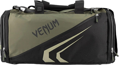 Сумка спортивная Venum, 63 л, 25х33х60 см, зеленый, черный