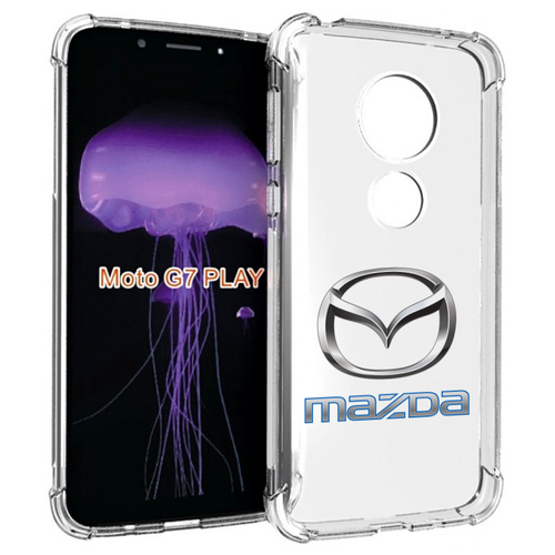 Чехол MyPads mazda-мазда-4 мужской для Motorola Moto G7 Play задняя-панель-накладка-бампер чехол mypads cadillac кадиллак 4 мужской для motorola moto g7 play задняя панель накладка бампер