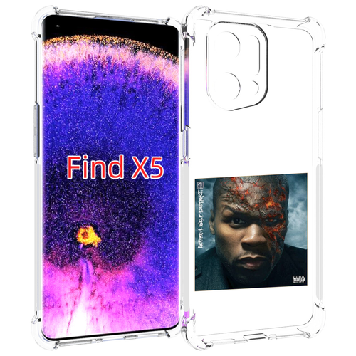 Чехол MyPads 50 Cent - Before I Self Destruct мужской для Oppo Find X5 задняя-панель-накладка-бампер