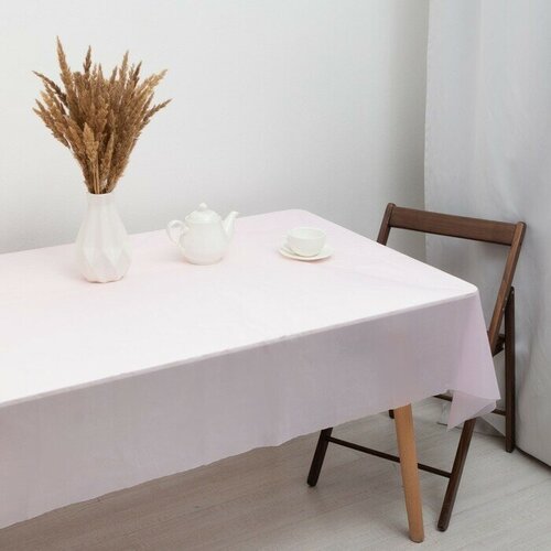 Скатерть 270x137 см Прямоугольная Однотонная Полиэстер 399₽