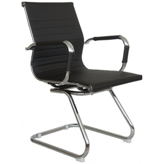 фото Кресло для посетителей RIVA CHAIR RCH 6002-3 Чёрный (Q01)