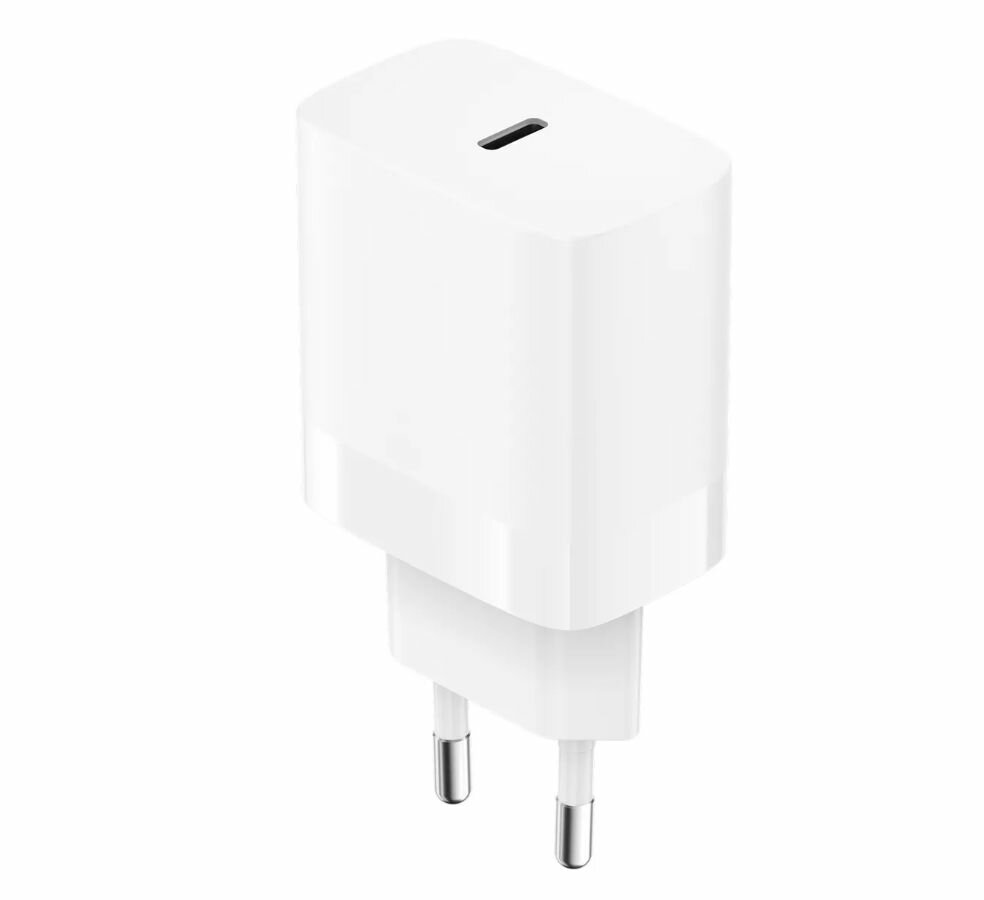 Сетевое зарядное устройство OLMIO 30W, Type-C, PD, white - фото №2