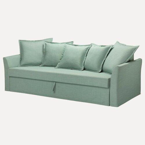 Изображение товара Хольмсунд 3-местный диван-кровать, Нордвалла светло-зеленый, икеа