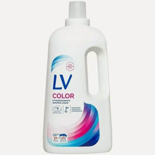 Изображение товара Гиппоалергенная жидкость для стирки LV цветного белья, 1.5л
